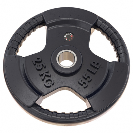 Диск треххватовый 25 кг черный